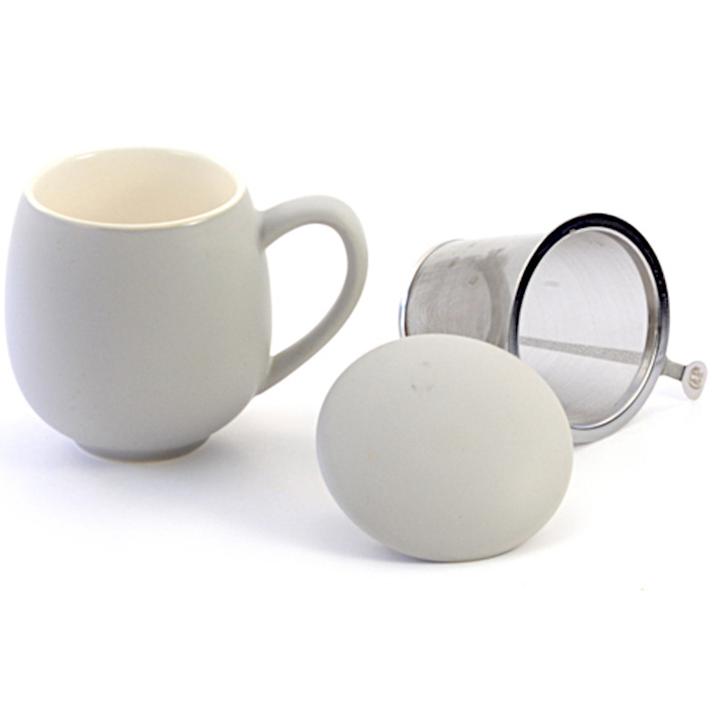 Comprar Tazas de té de porcelana azul y blanca para oficina con