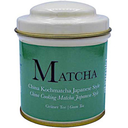 Té verde Matcha China, lata 65gr